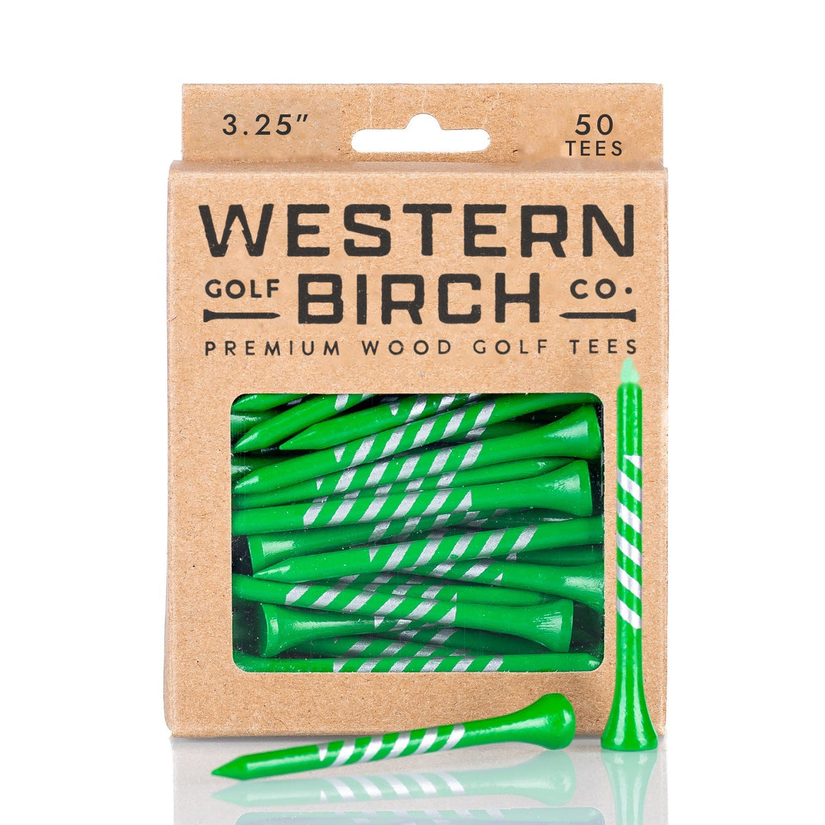 "Wintergreen" 3.25" Hardwood Golf Tee