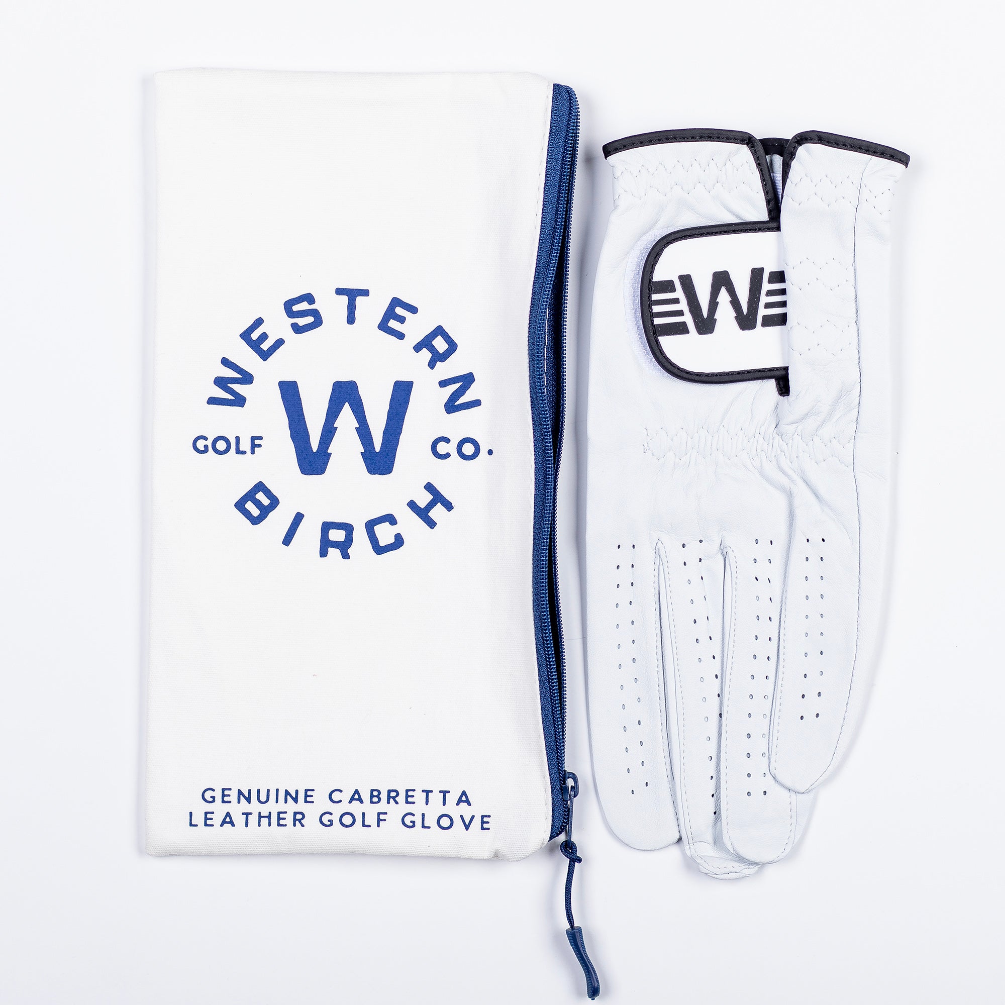 Classic Cabretta Leather Golf Glove - Black Trim – Western Birch