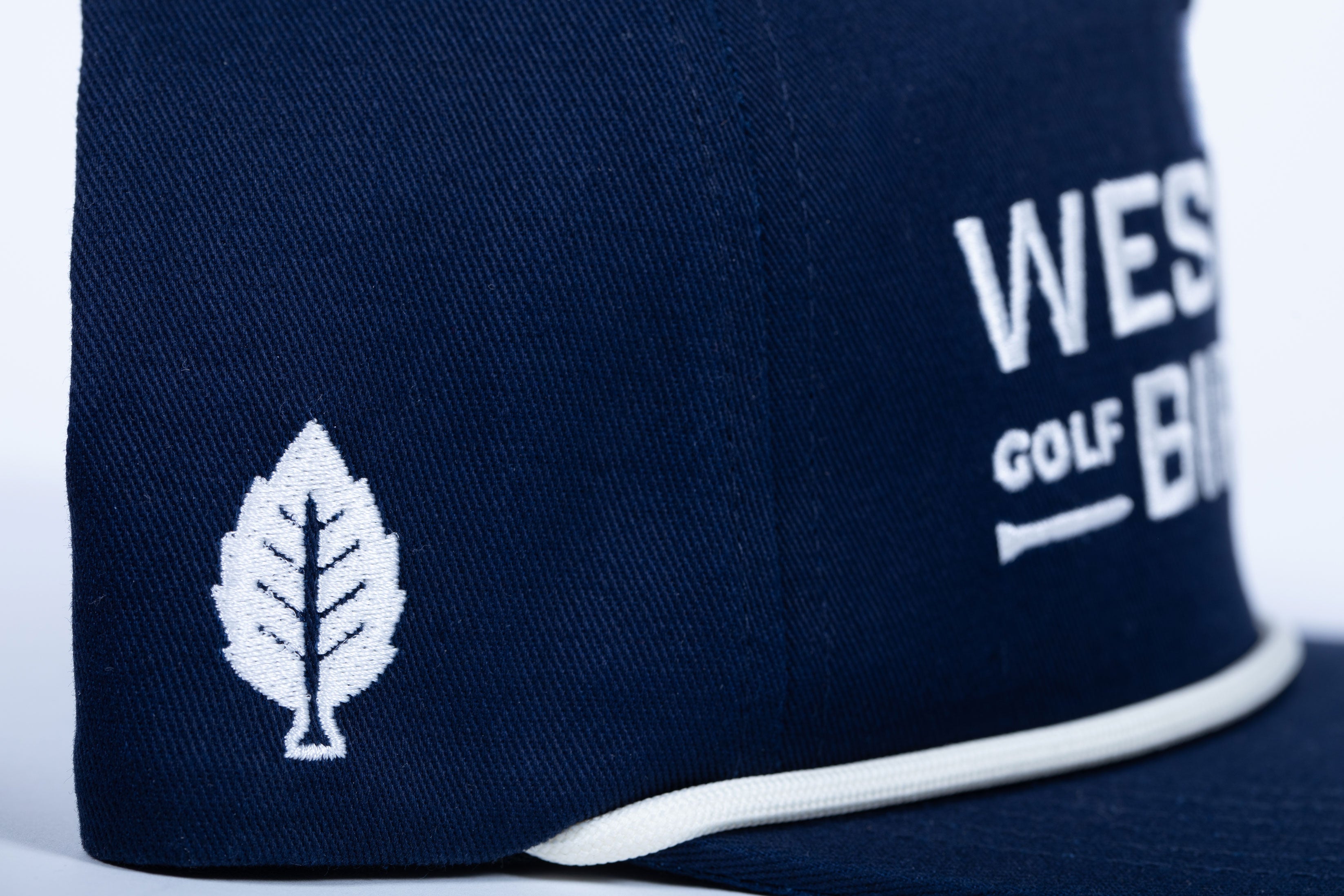 Western Birch Rope Hat & Box of Tees - Navy Blue