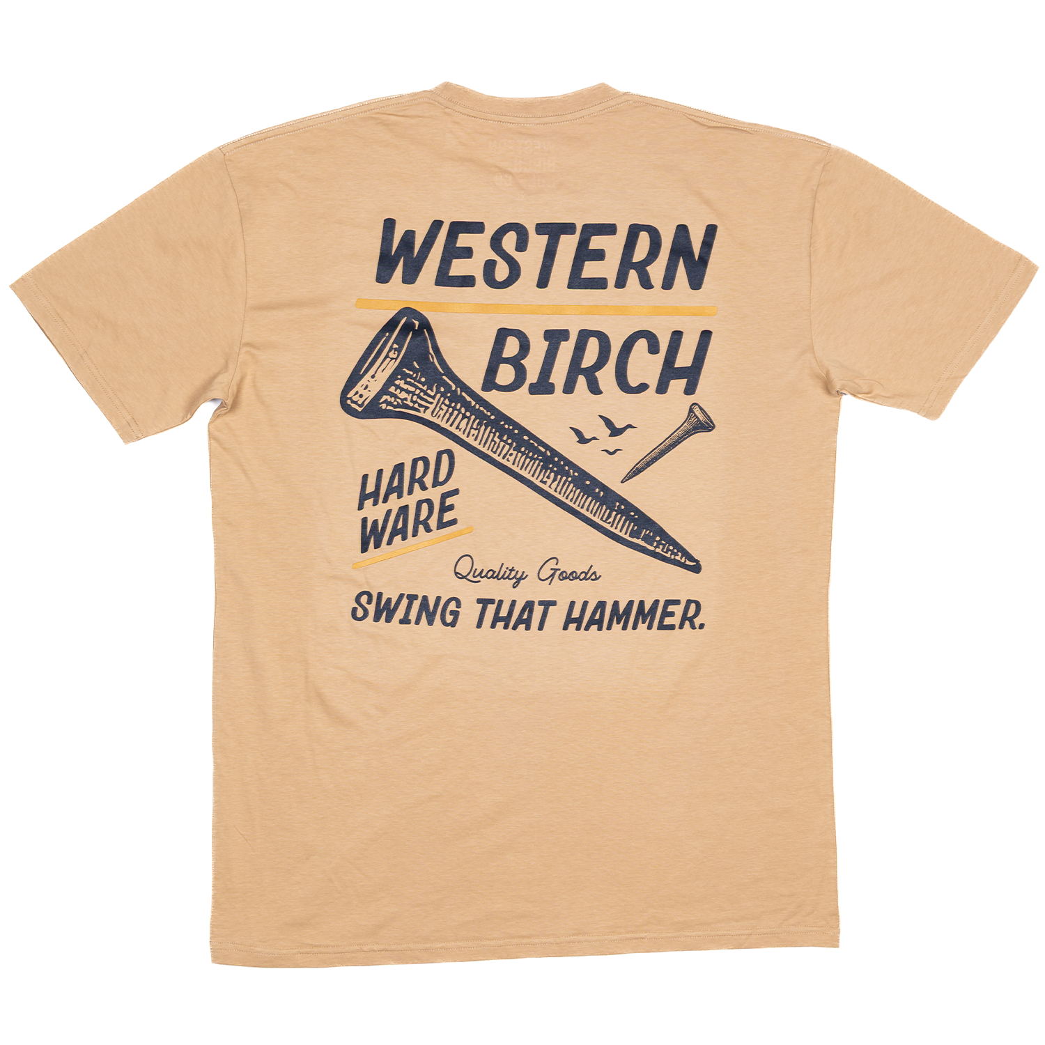 Hardware Tee — “Swing That Hammer” Tee Shirt