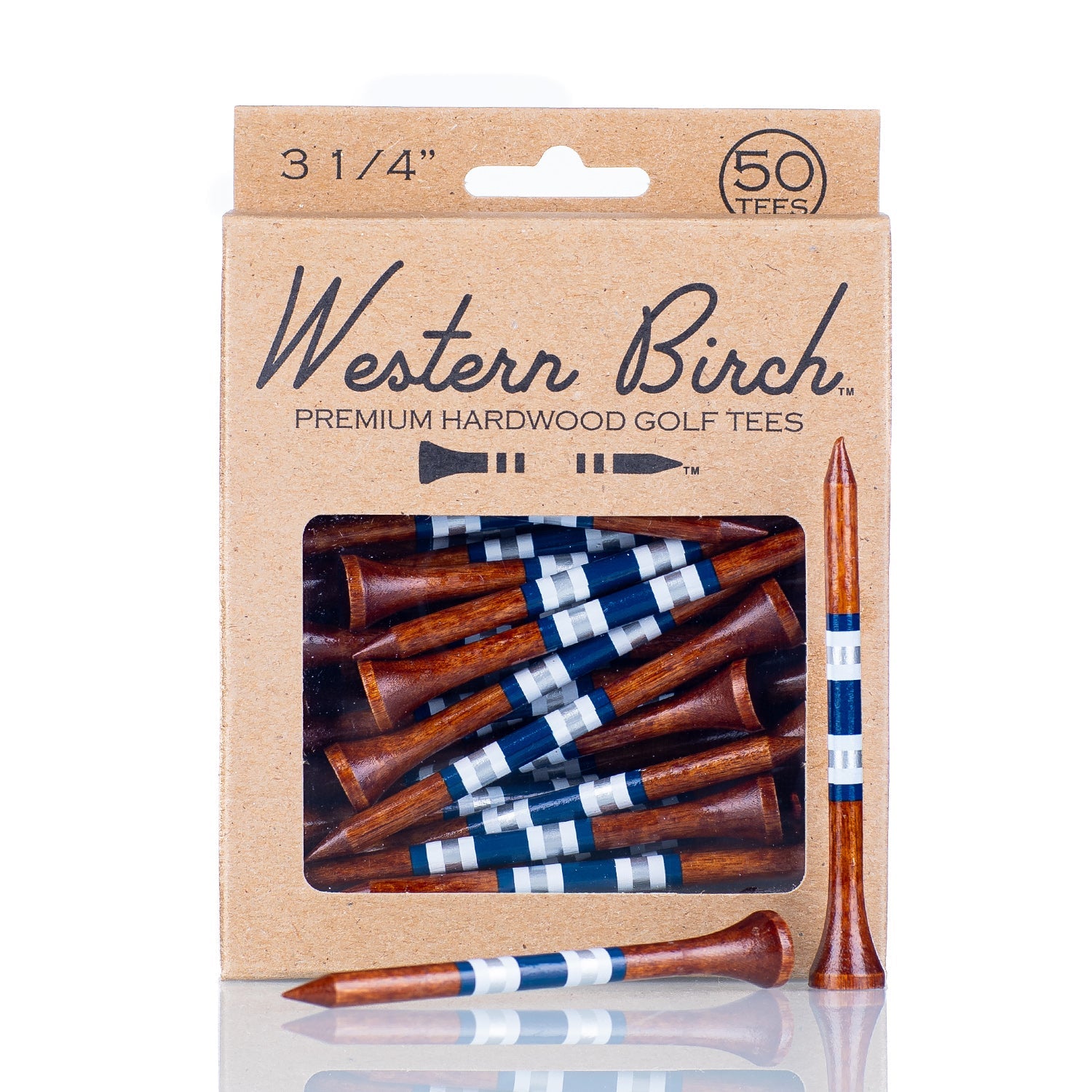 3.25" Hardwood Golf Tees