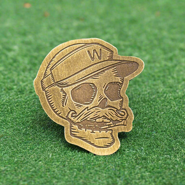 "Desert Spirits" ball marker by Buckeye Tags