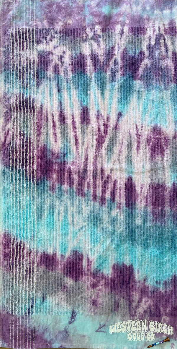 "Golf Trip" Edition Tie Dye Golf Towel