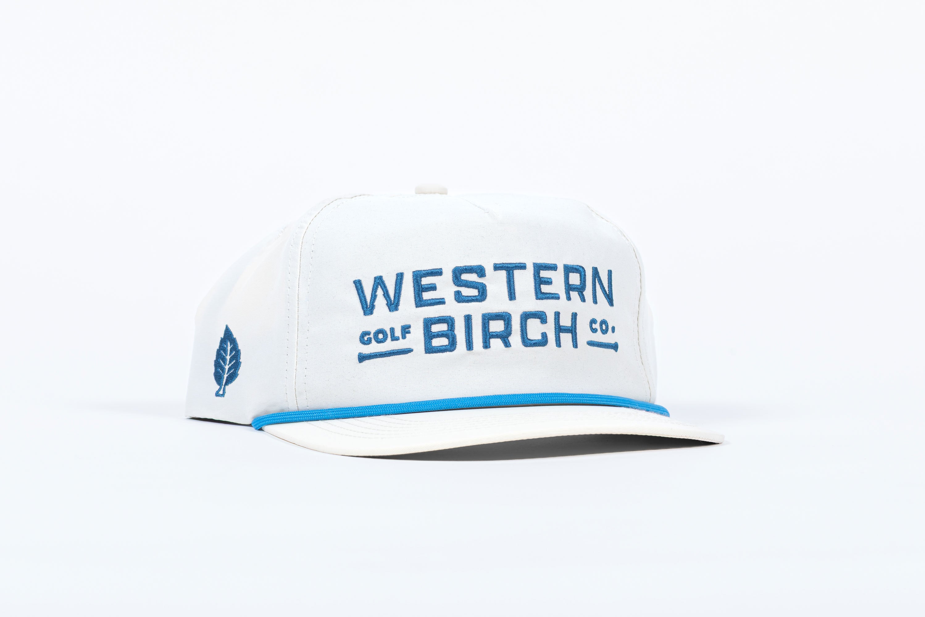 Western Birch Rope Hat & Box of Tees - Bone